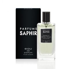 Парфюмированная вода Saphir Select One Men EDP spray для мужчин, 50 мл цена и информация | Мужские духи | pigu.lt