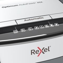 Автоматический уничтожитель документов Rexel Optimum AutoFeed+ 45X цена и информация | Шредеры | pigu.lt