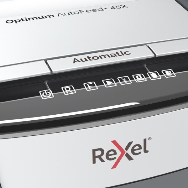 Rexel Optimum AutoFeed+ 45X kaina ir informacija | Popieriaus smulkintuvai | pigu.lt