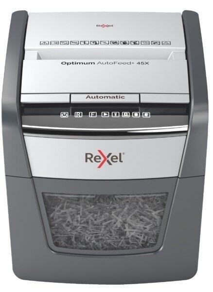 Rexel Optimum AutoFeed+ 45X kaina ir informacija | Popieriaus smulkintuvai | pigu.lt