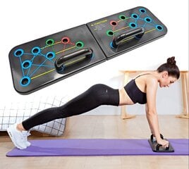 Daugiafunkcinė fitneso lenta "Push-up 16in1" kaina ir informacija | Kitos fitneso prekės | pigu.lt