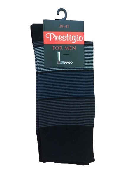 Vyriškos dryžuotos kojinės su dizainu цена и информация | Vyriškos kojinės | pigu.lt