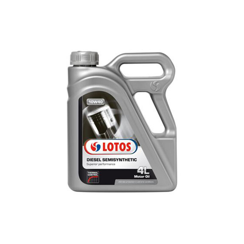 Variklių alyva Diesel Semisyntetic 10W40 4L, Lotos Oil kaina ir informacija | Variklinės alyvos | pigu.lt