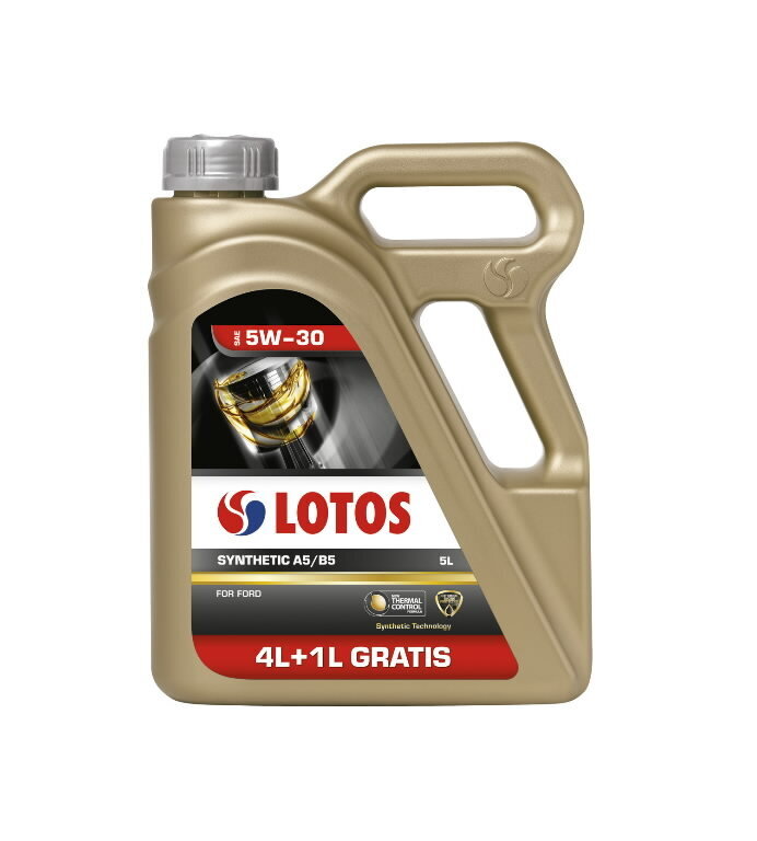 Variklių alyva Lotos Synthetic A5/B5 5W30 4+1L, Lotos Oil kaina ir informacija | Variklinės alyvos | pigu.lt