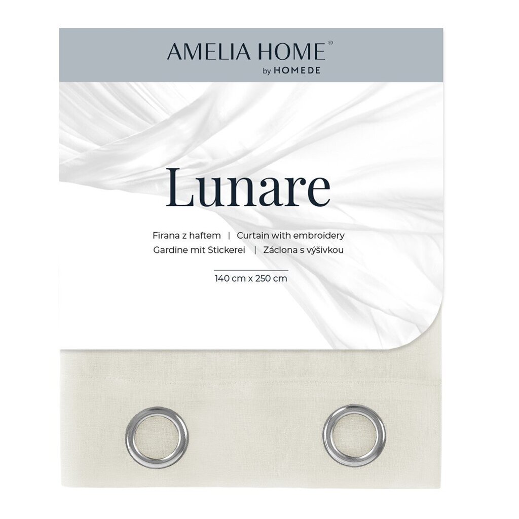 AmeliaHome užuolaida Lunare цена и информация | Užuolaidos | pigu.lt