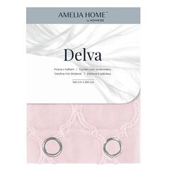 AmeliaHome занавеска Delva цена и информация | Шторы, занавески | pigu.lt