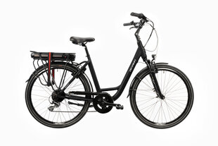 Elektrinis dviratis Devron 28220 28" 2019, juodas kaina ir informacija | Elektriniai dviračiai | pigu.lt