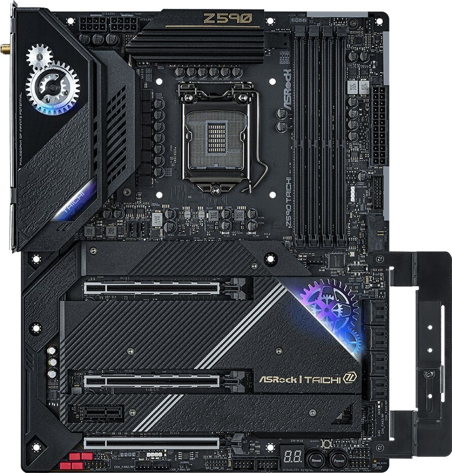 Материнская плата ASRock Z590 Taichi цена | pigu.lt