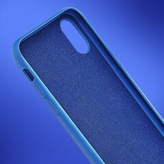 Telefono dėklas Forcell Silicone Lite, skirtas Xiaomi redmi 9A, mėlynas kaina ir informacija | Telefono dėklai | pigu.lt