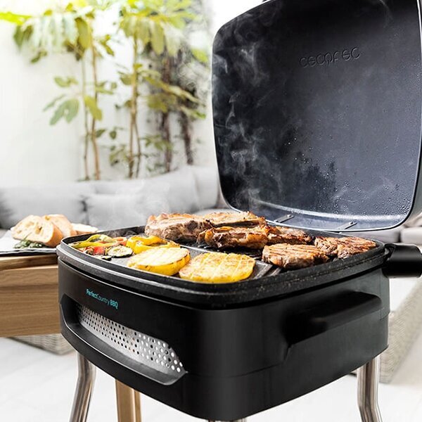 Elektrinė Kepsninė Cecotec PerfectCountry BBQ 2000W цена и информация | Kepsninės, griliai | pigu.lt