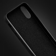 Telefono dėklas Forcell Silicone Lite, skirtas Xiaomi redmi Note 8 pro, juodas цена и информация | Чехлы для телефонов | pigu.lt