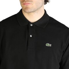 Мужская футболка Polo - Lacoste - L1212, черная цена и информация | Футболка мужская | pigu.lt