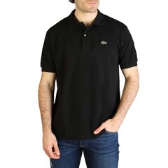 Мужская футболка Polo - Lacoste - L1212, черная цена и информация | Мужские футболки | pigu.lt