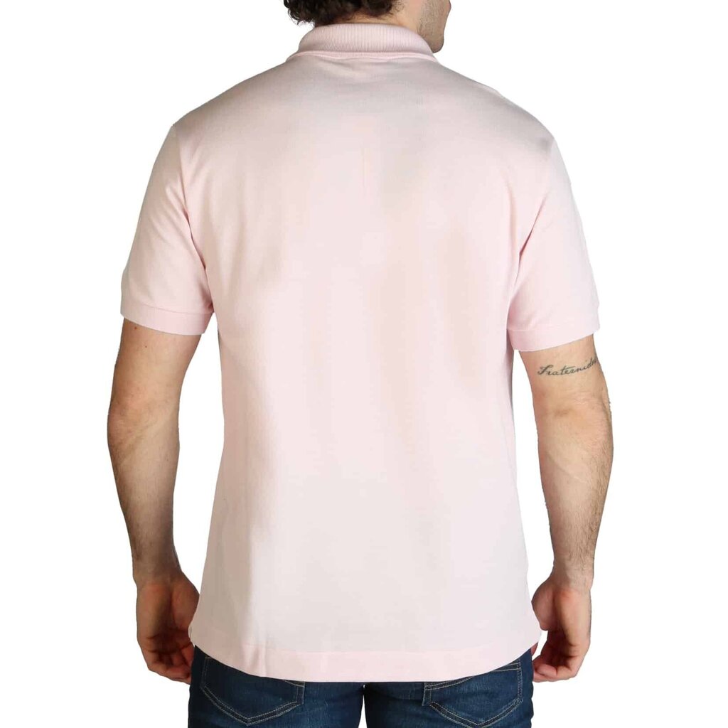 Marškinėliai vyrams Polo - Lacoste - L1212, rožiniai kaina ir informacija | Vyriški marškinėliai | pigu.lt