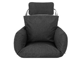 Подушка для подвесного, раскачиваемого кресла Hobbygarden Barry Ekolen, черная цена и информация | Подушки, наволочки, чехлы | pigu.lt