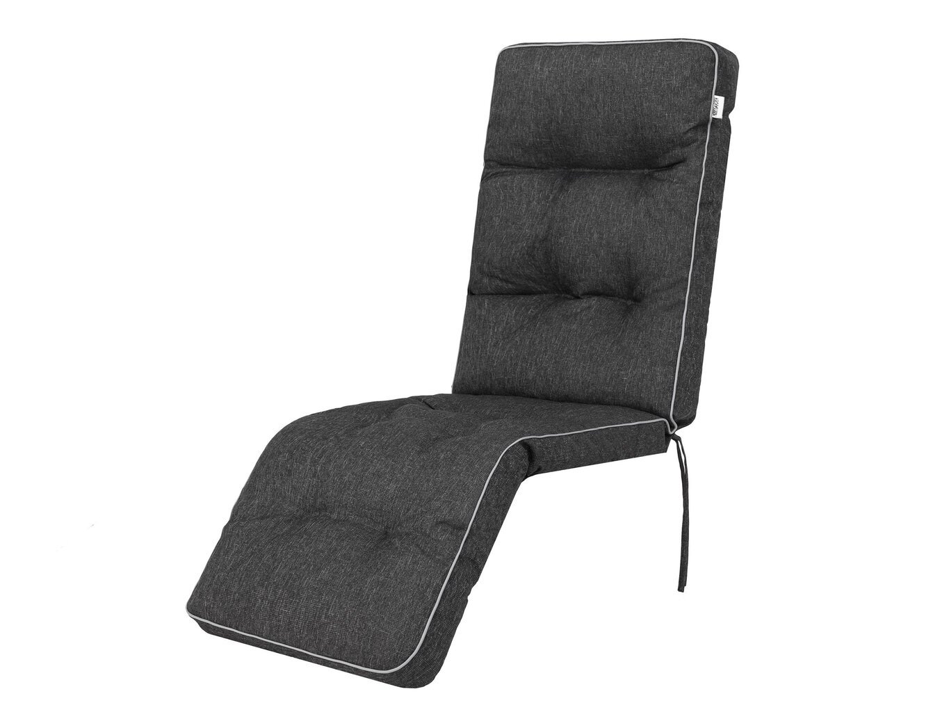 Kėdės pagalvė Hobbygarden Ilona Ekolen, juoda kaina ir informacija | Pagalvės, užvalkalai, apsaugos | pigu.lt