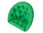 Подушка для подвесного кресла-качалки Hobbygarden Luna Oxford, зеленая
