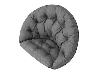 Подушка для подвесного кресла-качалки Hobbygarden Luna Ekolen, серая цена и информация | Подушки, наволочки, чехлы | pigu.lt