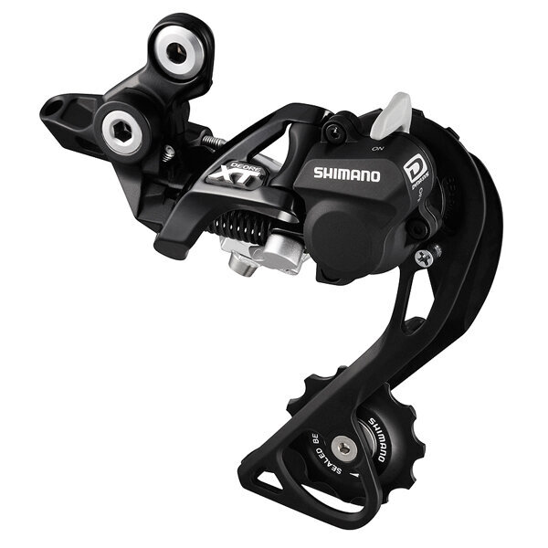 Galinis pavarų perjungėjas Shimano XT GS RD-M786, 10 pavarų Top Nor Shdw+, juodas цена и информация | Kitos dviračių dalys | pigu.lt