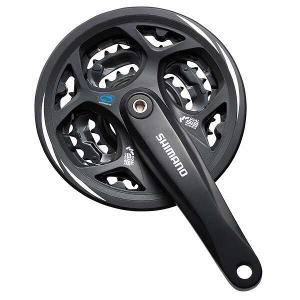 Priekinis žvaigždžių blokas Shimano ALTUS FC-M311 42-32-22T 175mm 7/8 pavarų, juodas kaina ir informacija | Kitos dviračių dalys | pigu.lt