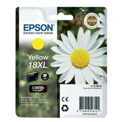 Чернильный картридж Epson C13T18144010, желтый цена и информация | Картриджи для струйных принтеров | pigu.lt