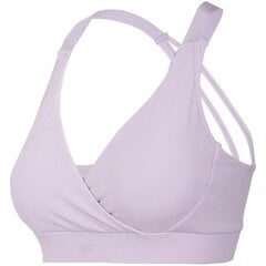 Бюстгальтер спортивный женский 4F W Sports Bra H4L21-STAD017 52S, фиолетовый цена и информация | 4F Нижнее белье для женщин | pigu.lt