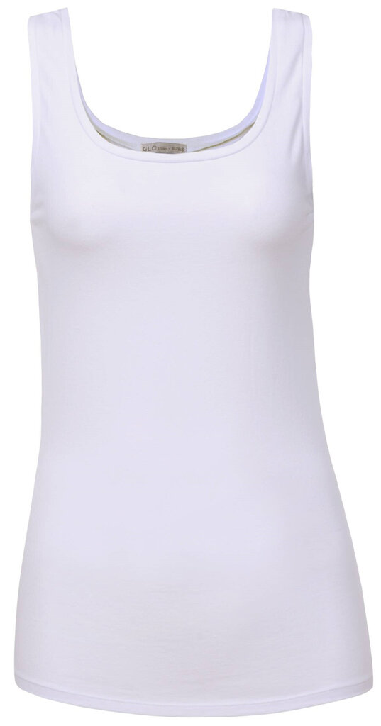 Palaidinė moterims Glo Story White, balta kaina ir informacija | Marškinėliai moterims | pigu.lt