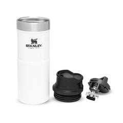 Термокружка The Trigger-Action Travel Mug Classic 0.35 л, белая цена и информация | Термосы, термокружки | pigu.lt