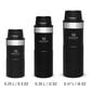 Stanley termo puodelis The Trigger-Action Travel Mug Classic, 0.35 l, juodas цена и информация | Termosai, termopuodeliai | pigu.lt