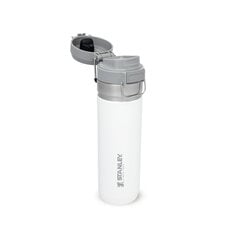 Stanley termo butelis The Quick Flip Water Bottle Go, 0.71 l, baltas kaina ir informacija | Termosai, termopuodeliai | pigu.lt