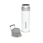 Stanley termo butelis The Quick Flip Water Bottle Go, 0.71 l, baltas kaina ir informacija | Termosai, termopuodeliai | pigu.lt