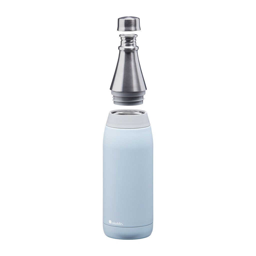 Gertuvė-termosas Aladdin Fresco Thermavac Water Bottle, 0.6 l, šviesiai mėlynas kaina ir informacija | Gertuvės | pigu.lt