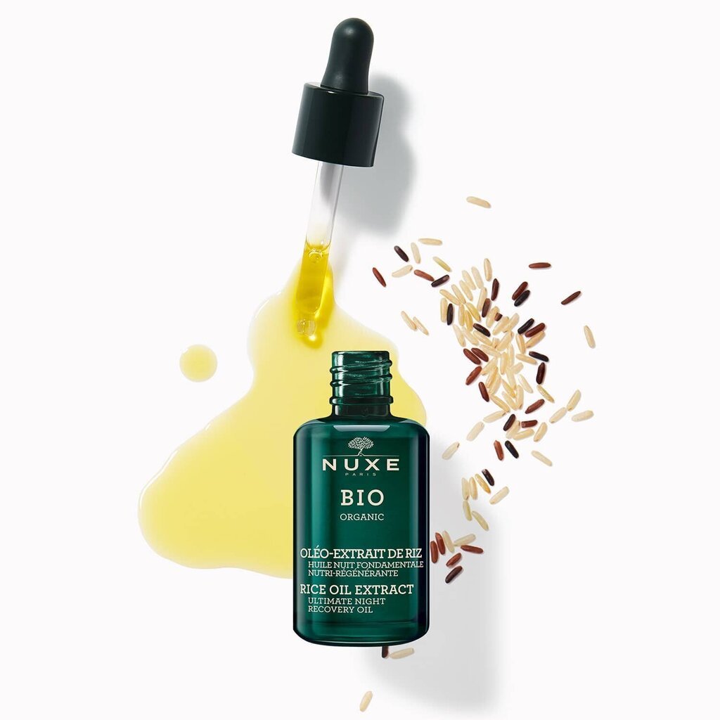 Aliejus Nuxe BIO Ultimate Night Recovery Oil 30 ml kaina ir informacija | Veido aliejai, serumai | pigu.lt