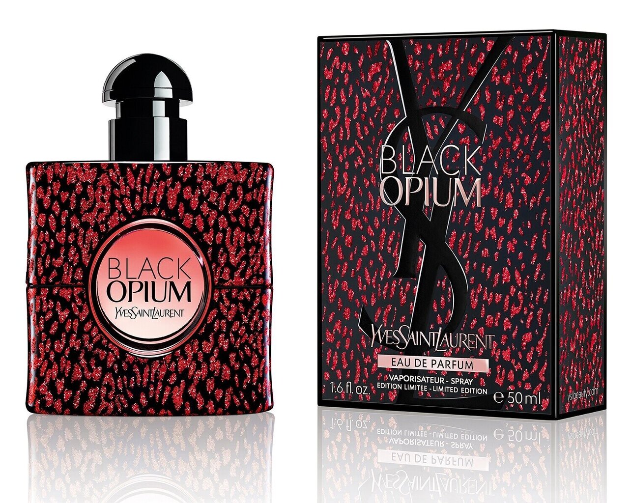 Kvapusis vanduo Yves Saint Laurent Black Opium Baby Cat Collector EDP moterims 50 ml kaina ir informacija | Kvepalai moterims | pigu.lt