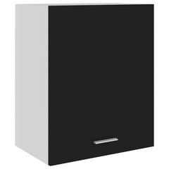 Virtuvės spintelė, 50x31x60 cm, juodos spalvos цена и информация | Кухонные шкафчики | pigu.lt