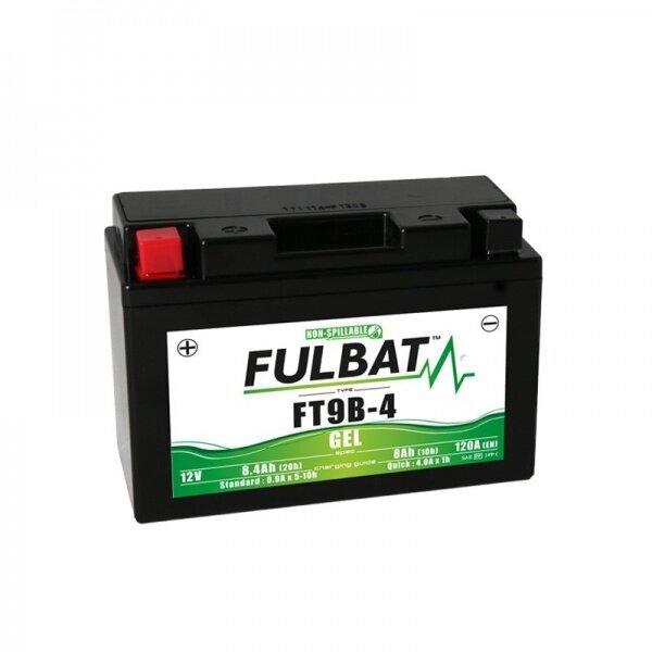 Akumuliatorius Fulbat GT9B-4, 8.4 Ah 112 A EN 12V kaina ir informacija | Moto akumuliatoriai | pigu.lt