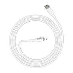 Кабель Lightning - Type C PD (быстрая зарядка)  Hoco X56 1.0 м 3A 18W, провод USB C на Lightning for Apple iPhone, белый цена и информация | Кабели для телефонов | pigu.lt