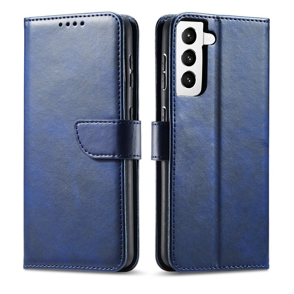 Telefono dėklas Magnet elegant, skirtas Samsung Galaxy S21 5G, juodas цена и информация | Telefono dėklai | pigu.lt