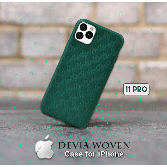 Devia skirtas iPhone 11 Pro Max, žalias kaina ir informacija | Telefono dėklai | pigu.lt