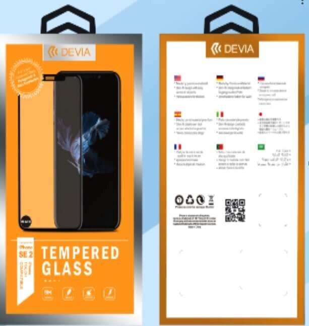 Devia Tempered Glass kaina ir informacija | Apsauginės plėvelės telefonams | pigu.lt