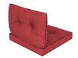 Pagalvių komplektas kėdei Emma Tech 60 cm, raudonas kaina ir informacija | Pagalvės, užvalkalai, apsaugos | pigu.lt