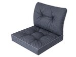 Комплект подушек на стул Emma Tech 70 см, синий