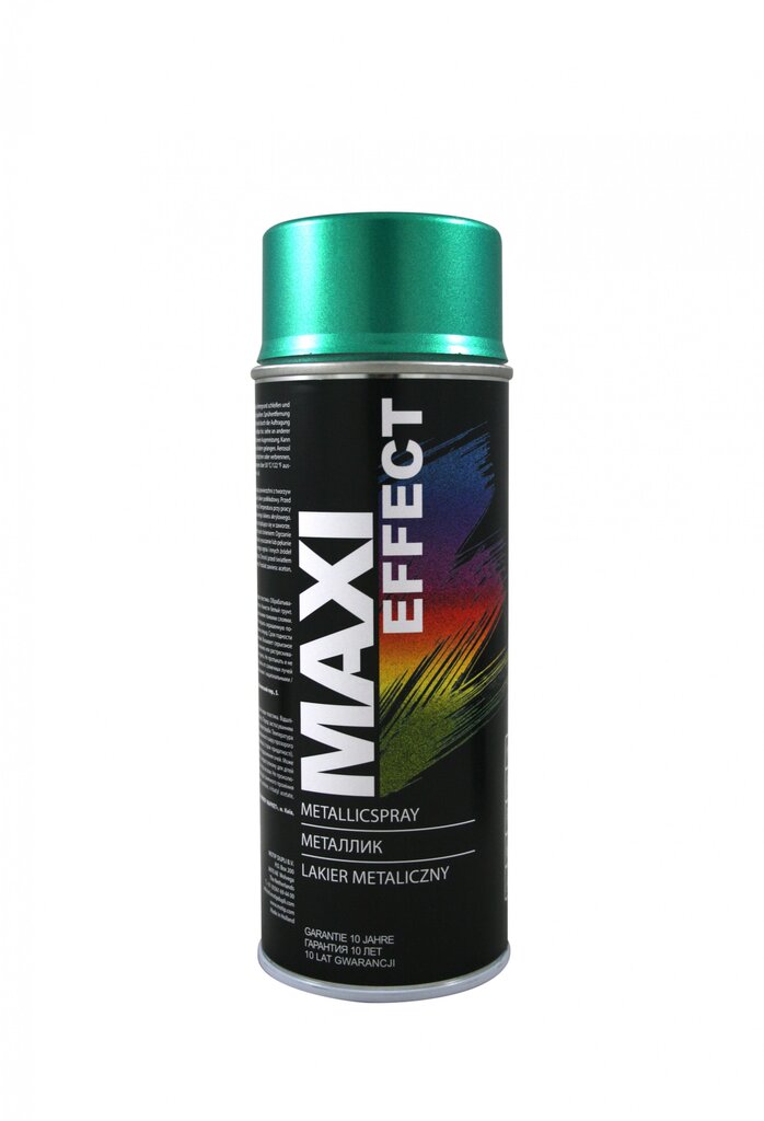 Dažai Motip Maxi 400ml, metalinio efekto žali kaina ir informacija | Dažai | pigu.lt