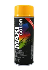 Быстросохнущая нитро-краска Motip Maxi color signal желтый глянцевый цвет, 400мл цена и информация | Автомобильная краска | pigu.lt