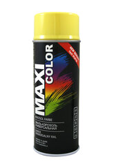 Быстросохнущая нитро-краска Motip Maxi цвет RAL1018, 400 мл цена и информация | Краска | pigu.lt