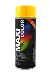 Быстросохнущая нитро-краска Motip Maxi цвет желтая глянцевая, 400мл цена и информация | Краска | pigu.lt