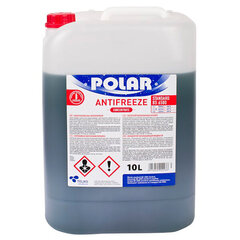 Стандарт антифриз, охлаждающая жид. POLAR (зеленый), КОНЦЕНТРАТ 10 л (предварительно упакованный) цена и информация | Очищающие и охлаждающие жидкости | pigu.lt