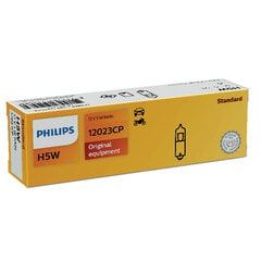 Автомобильная лампочка PHILIPS 12V 10W BA9S цена и информация | Автомобильные лампочки | pigu.lt