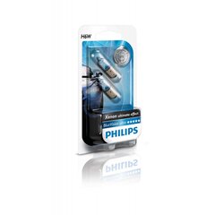 Automobilinė lemputė Philips H6W 12V 6W BAX9S bluevision 2 vnt. kaina ir informacija | Automobilių lemputės | pigu.lt