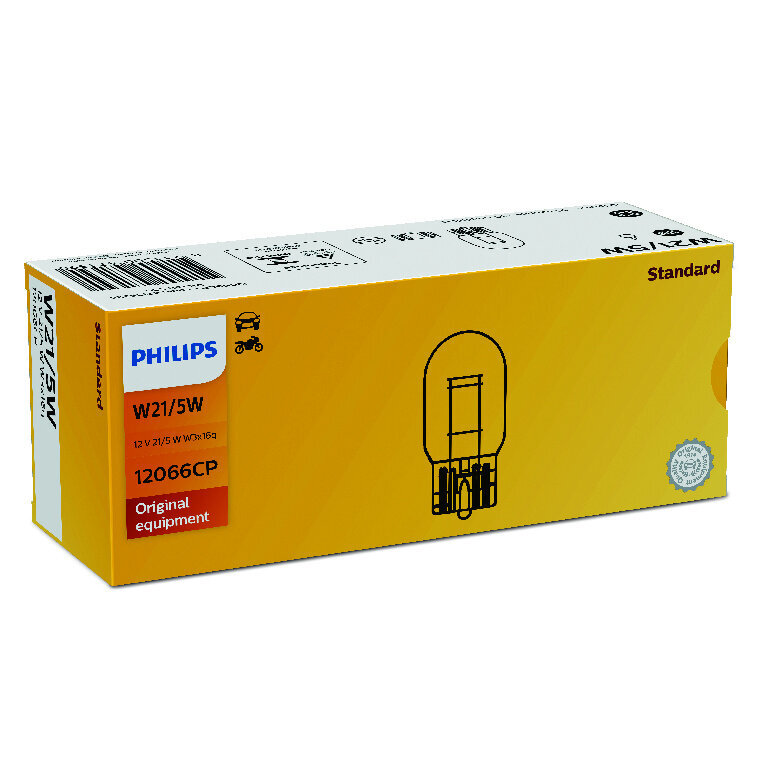 Automobilinė lemputė Philips 12V W21/5W 21/5W W3x16Q kaina ir informacija | Automobilių lemputės | pigu.lt